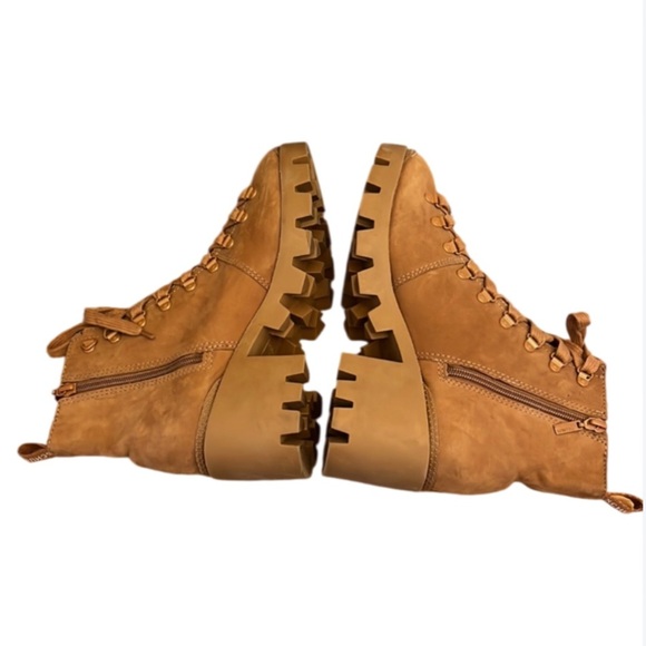 SCHUTZ  Xayane Combat Boots in Hazel Size 9 - Picture 5 of 12